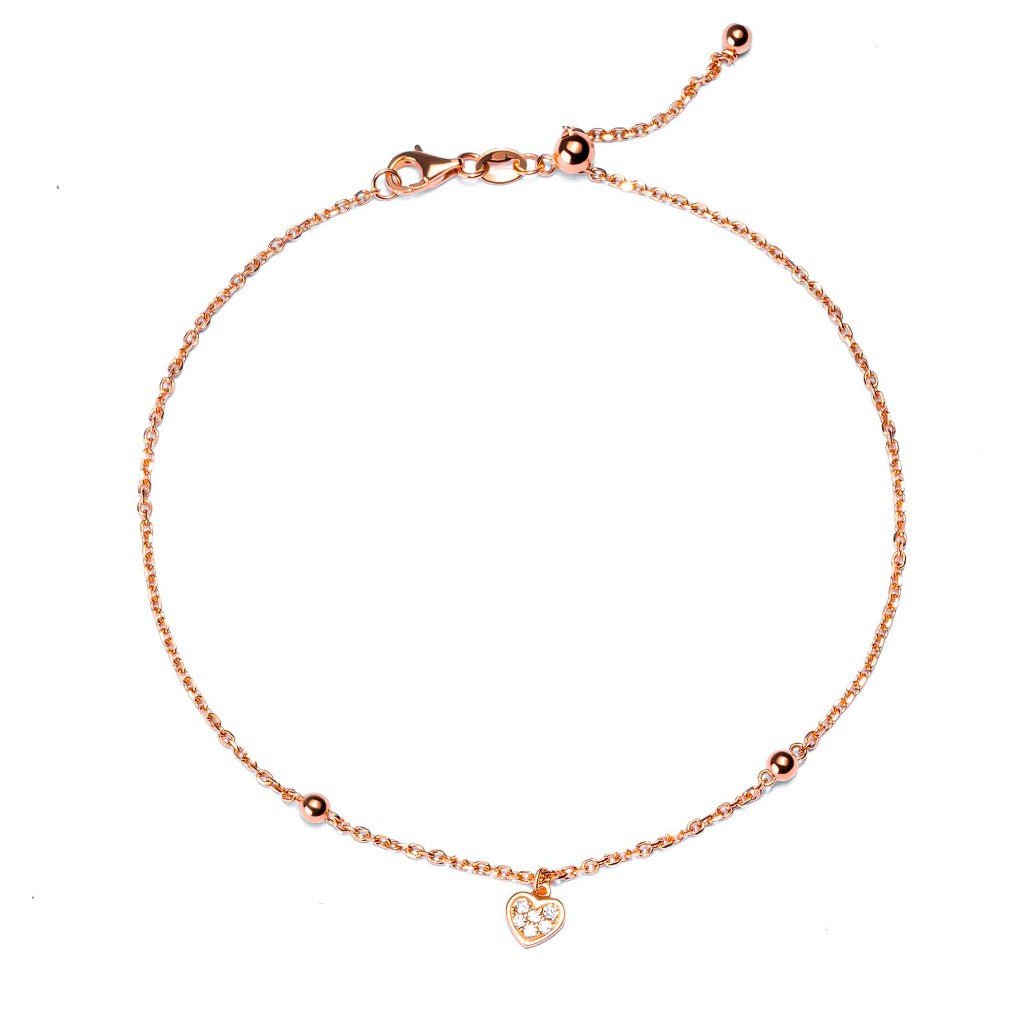 Gelang Kaki Serut Emas 8K - Lavi Gold Anklet - Brianeta Collection - Juene Jewelry - Juene Jewelry