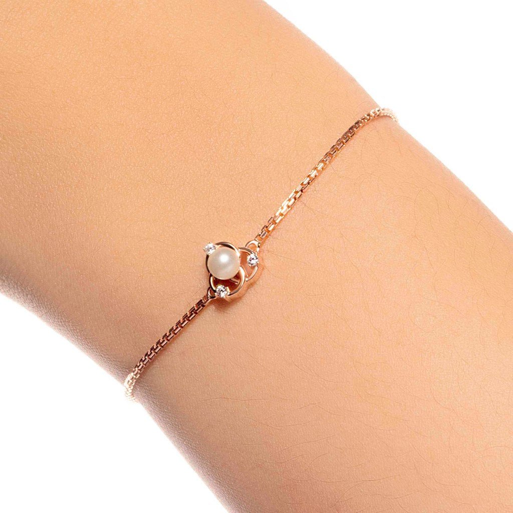 Gelang Rantai Emas 7k - Tissa Gold Bracelet - Luxxe 04 Collection - Juene Jewelry - Juene