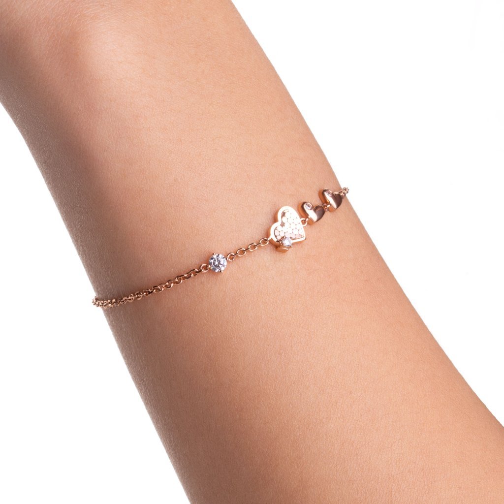 Gelang Serut 8K - Carla Gold Bracelet 04 - Viviene Collection - Juene Jewelry - Juene