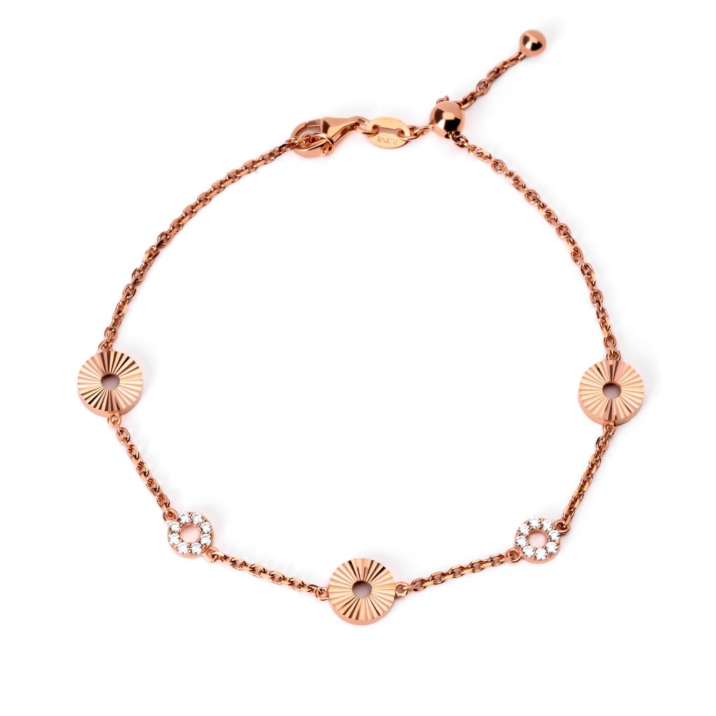 Gelang Serut 8K - Lula Gold Bracelet 03 - Viviene Collection - Juene Jewelry - Juene