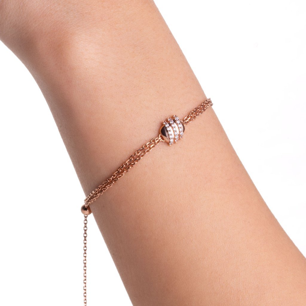 Gelang Serut 8K - Vitya Gold Bracelet - Viviene Collection - Juene Jewelry - Juene