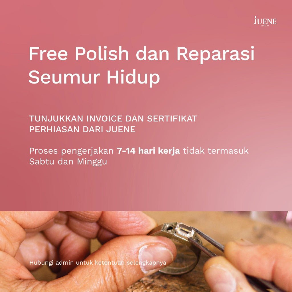 Gelang Serut Emas 7k - Alika Gold Bracelet - Pinky Crush Collection - Juene Jewelry - Juene
