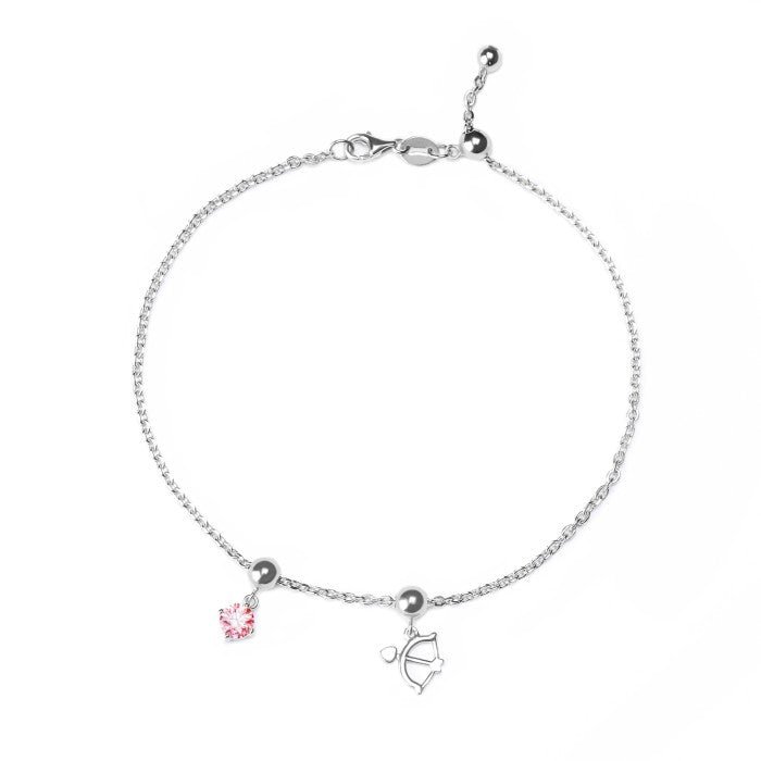 Gelang Serut Emas 7k - Blushing Cupid Gold Bracelet - The Shades Collection - Juene Jewelry