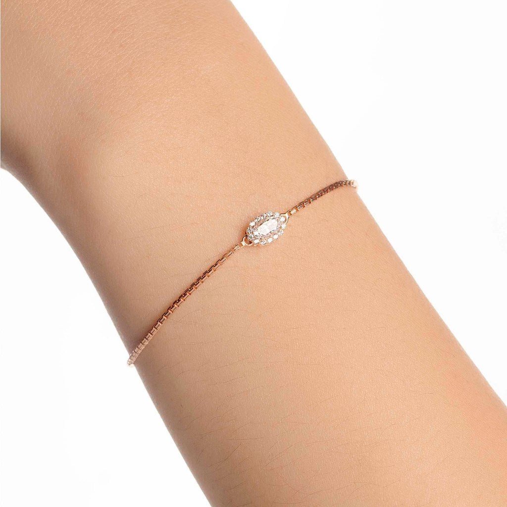Gelang Serut Emas 7k - Maza Gold Bracelet - Glacia Collection - Juene Jewelry - Juene