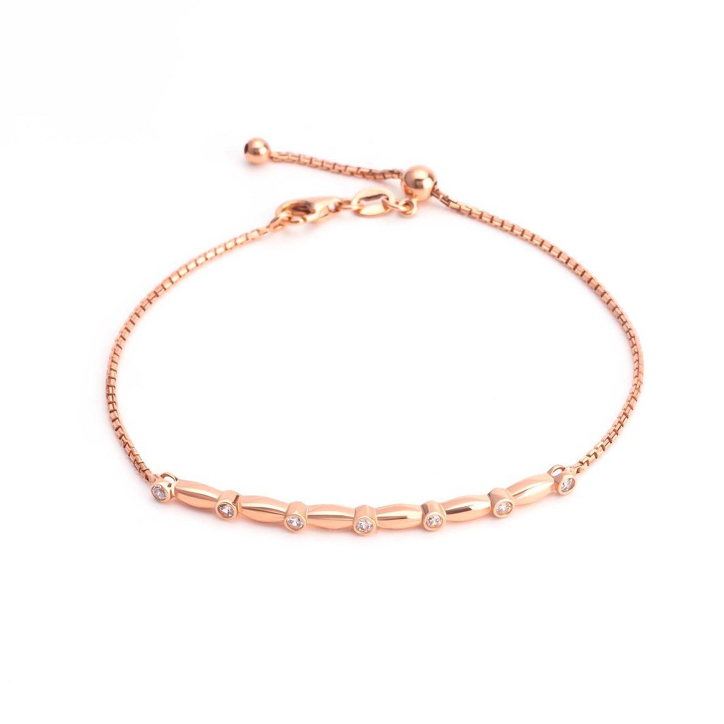 Gelang Serut Emas 7k - Orea Gold Bracelet - Dotsy Collection - Juene Jewelry - Juene