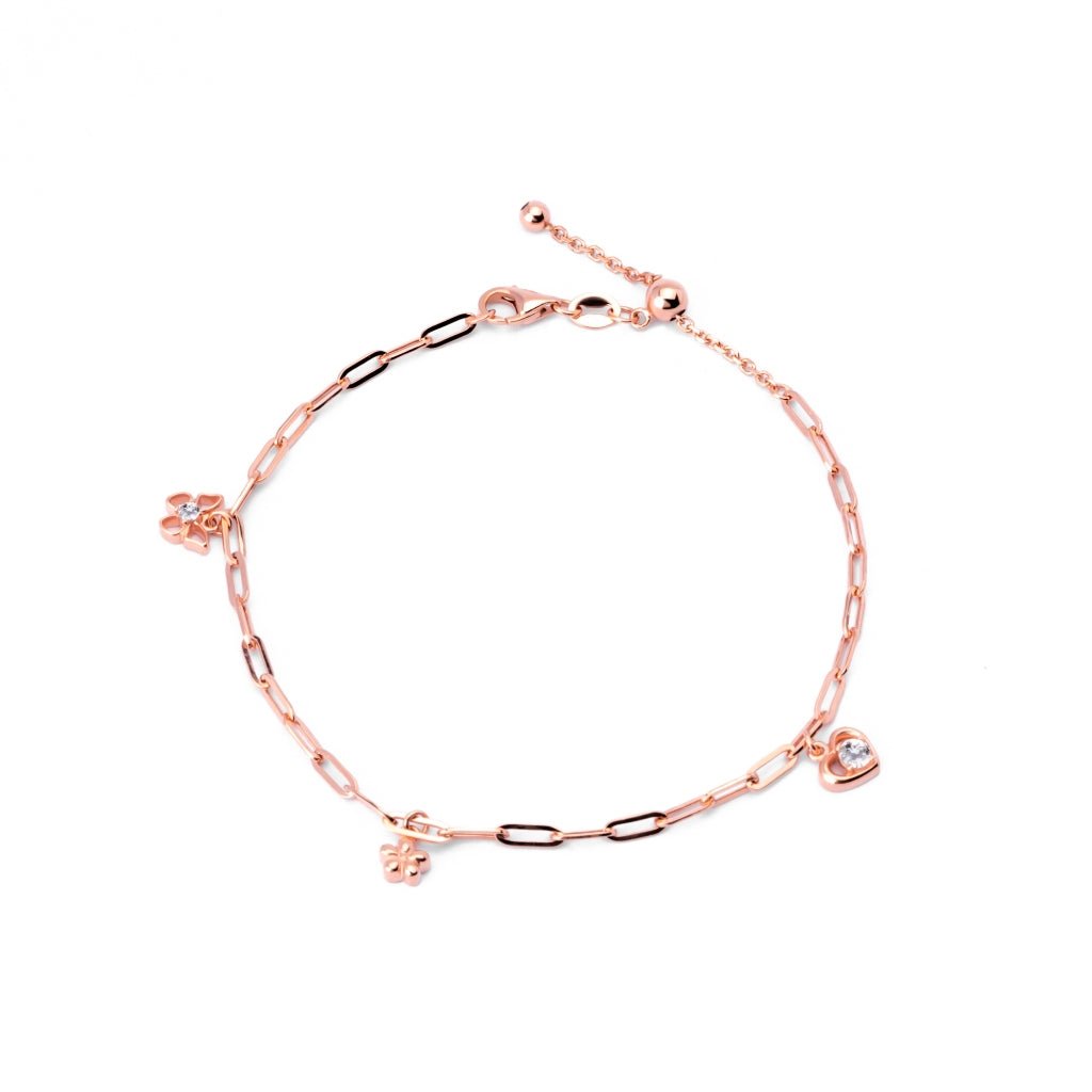 Gelang Serut Emas 7k - Ruby Gold Bracelet - Treasure Collection - Juene Jewelry - Juene