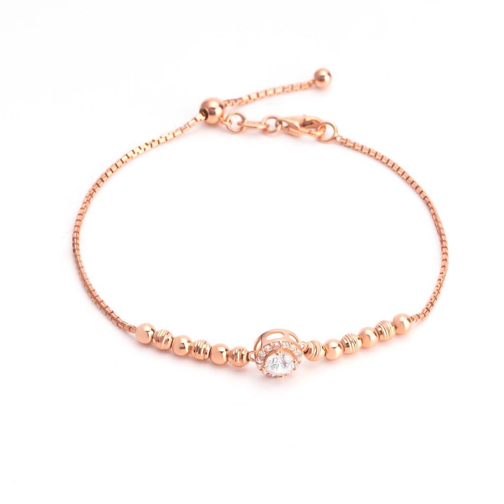 Gelang Serut Emas 7k - Shina Gold Bracelet - Dotsy Collection - Juene Jewelry - Juene