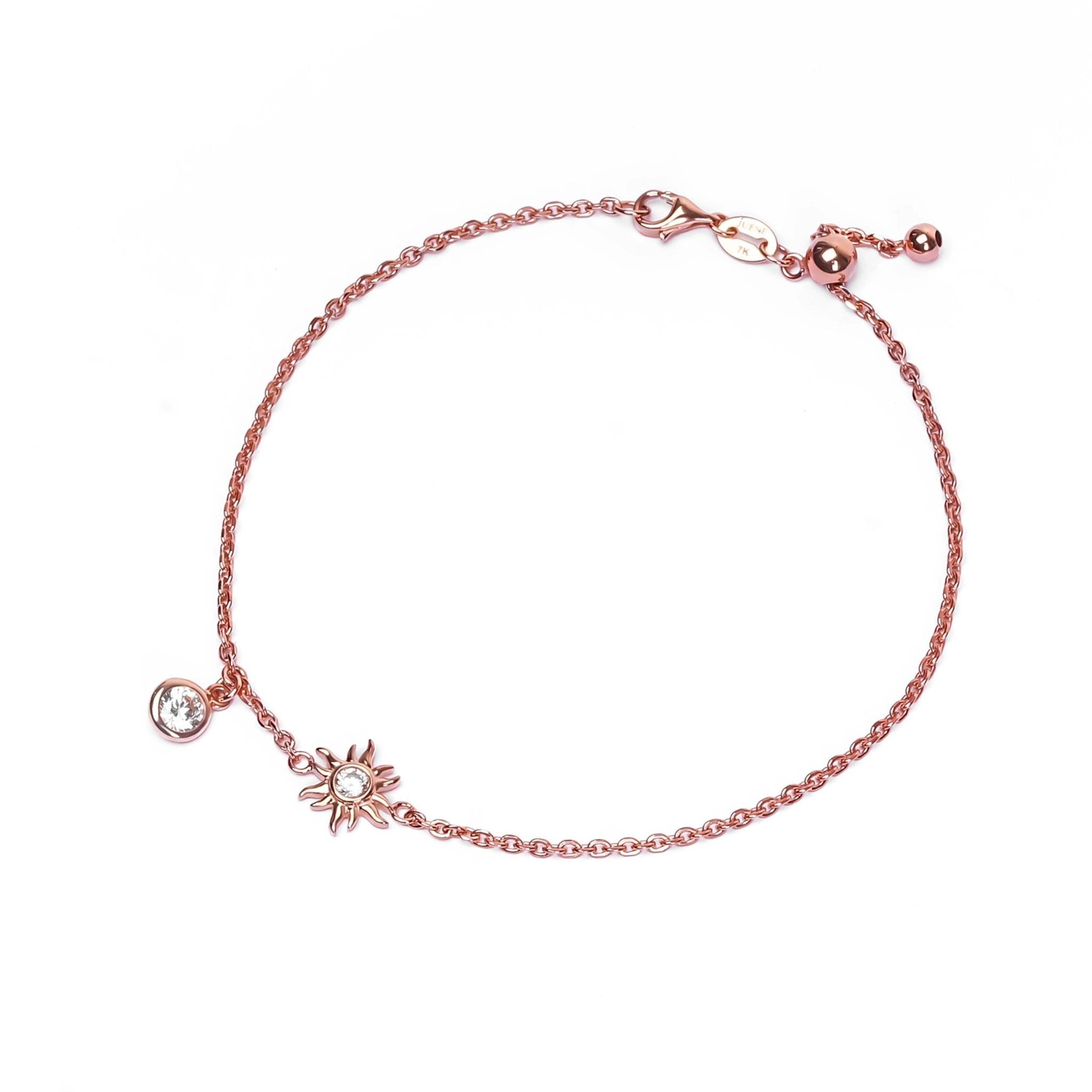 Gelang Serut Emas 7k - Suny Gold Bracelet - Garden Collection - Juene Jewelry - Juene