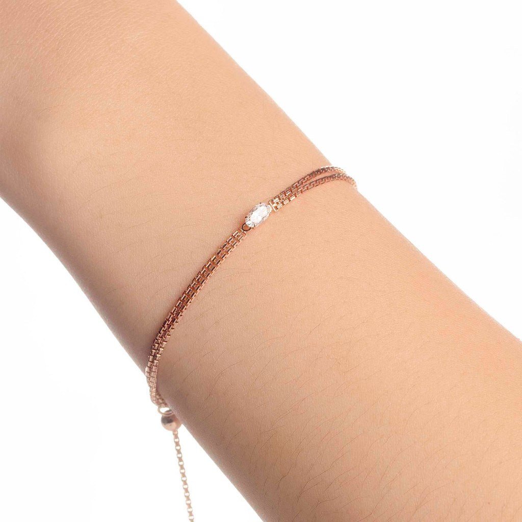 Gelang Serut Emas 7k - Tifa Gold Bracelet - Glacia Collection - Juene Jewelry - Juene