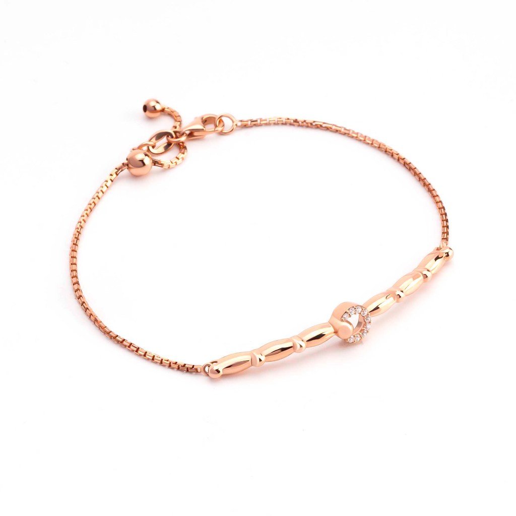 Gelang Serut Emas 7k - Valta Gold Bracelet - Dotsy Collection - Juene Jewelry - Juene