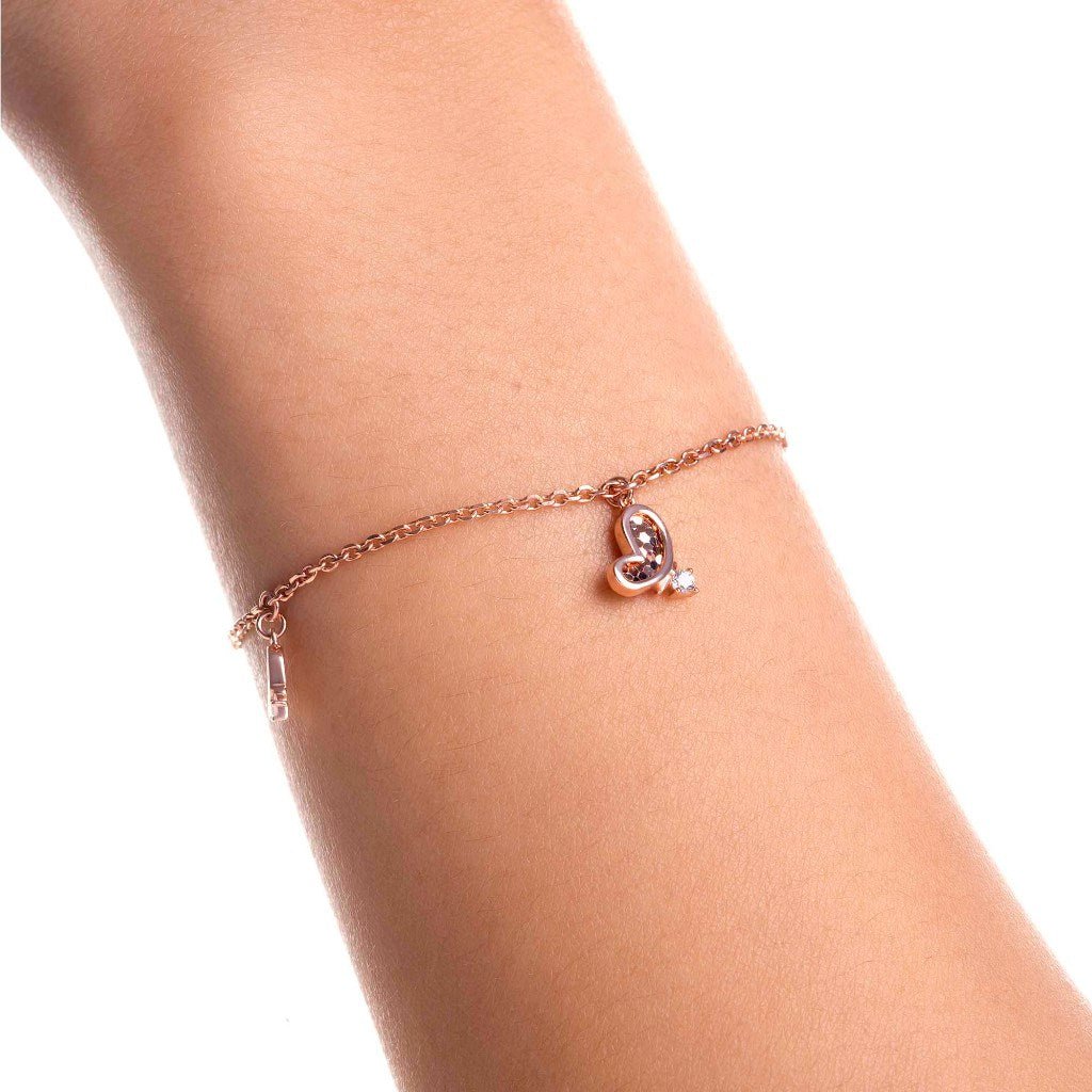 Gelang Serut Emas 8k - Alina Gold Bracelet - Evelina Collection - Juene Jewelry - Juene Jewelry