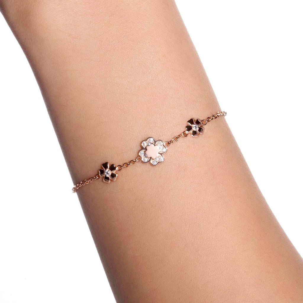 Gelang Serut Emas 8K - Anthea Gold Bracelet - Veya Collection - Juene Jewelry - Juene