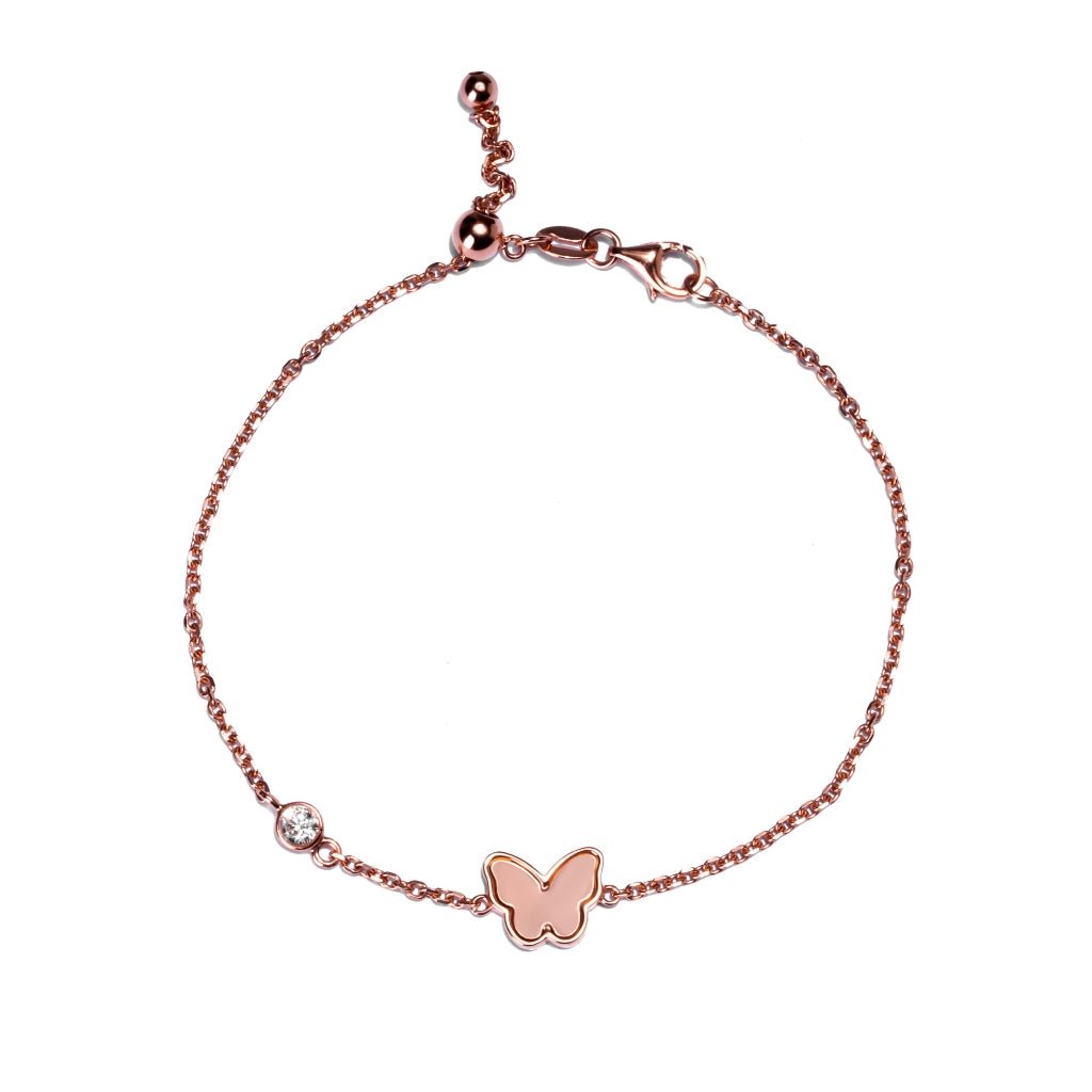 Gelang Serut Emas 8K - Lilia Gold Bracelet - Fiora Collection - Juene Jewelry - Juene