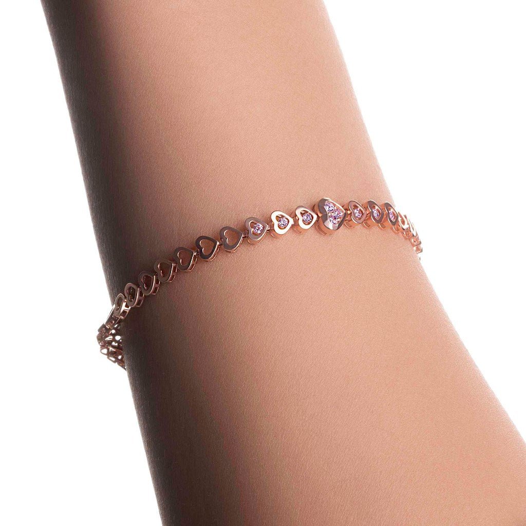 Gelang Serut Emas 8k - Loved Gold Bracelet - Tally Collection - Juene Jewelry - Juene