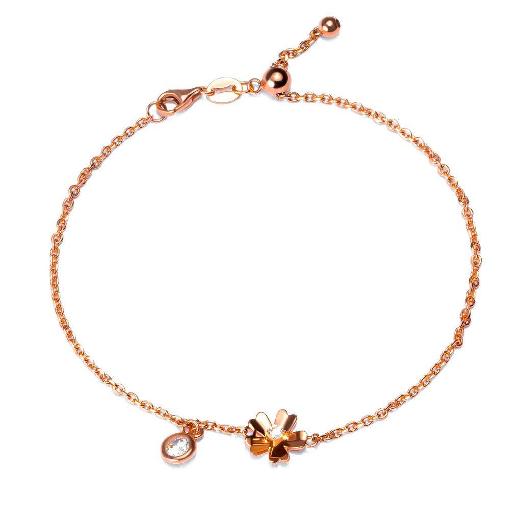 Gelang Serut Emas 8K - Nalaya Gold Bracelet - Brianeta Collection - Juene Jewelry - Juene Jewelry