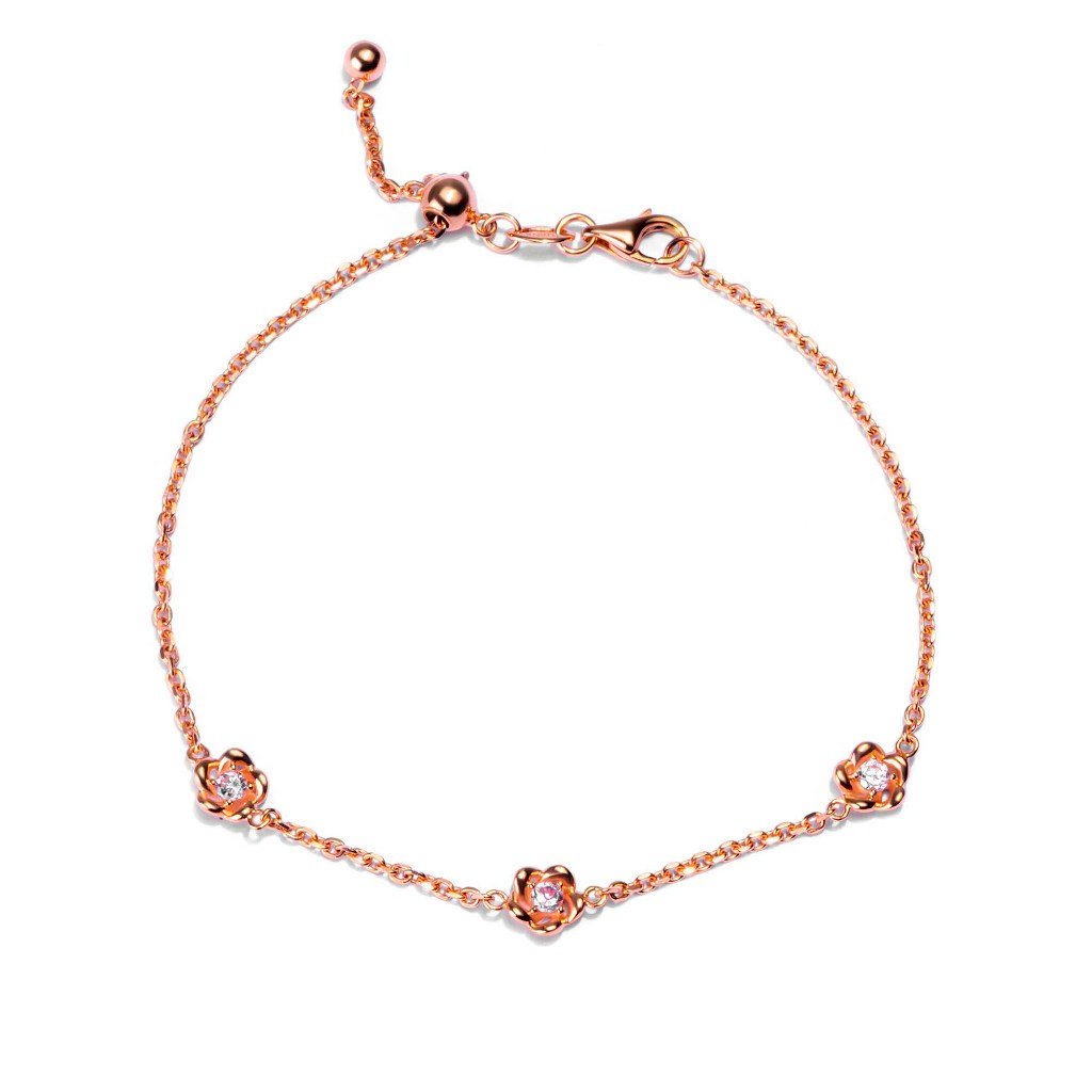 Gelang Serut Emas 8k - Nora Gold Bracelet - Evelina Collection - Juene Jewelry - Juene Jewelry