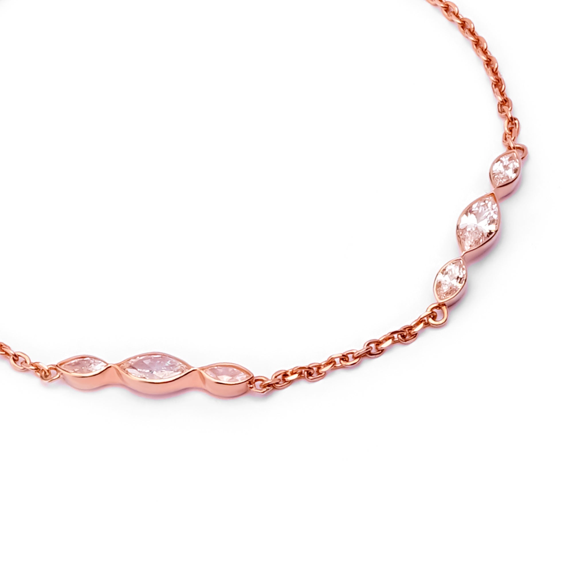 Gelang Serut Emas 8k - Passion Gold Bracelet - Veya Collection - Juene Jewelry - Juene