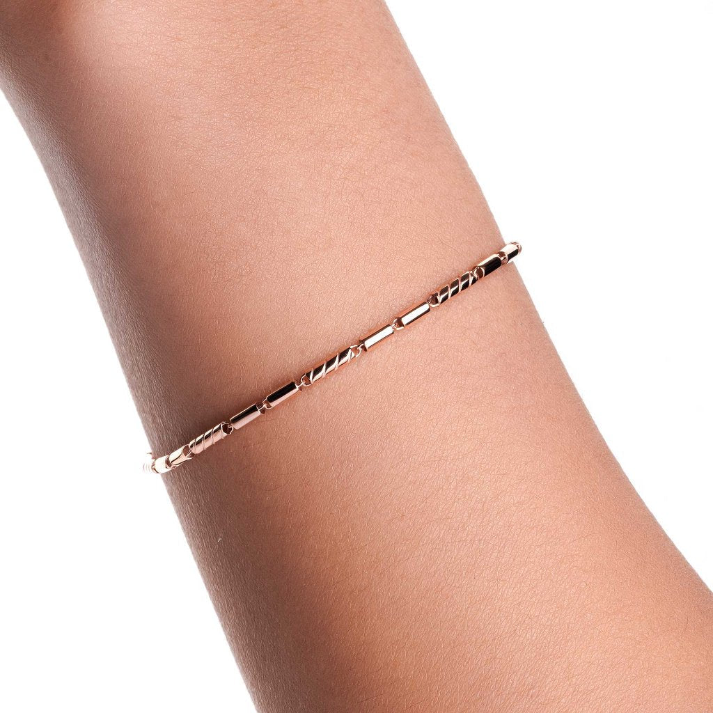Gelang Serut Emas 8K - Rega Gold Bracelet - Terra Collection - Juene Jewelry - Juene