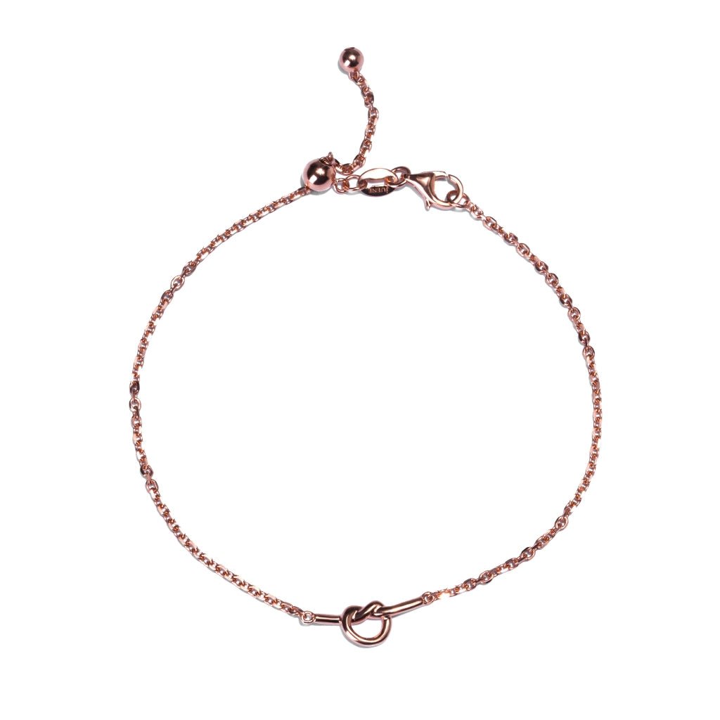 Gelang Serut Emas 8K - Twined Gold Bracelet - Fiora Collection - Juene Jewelry - Juene
