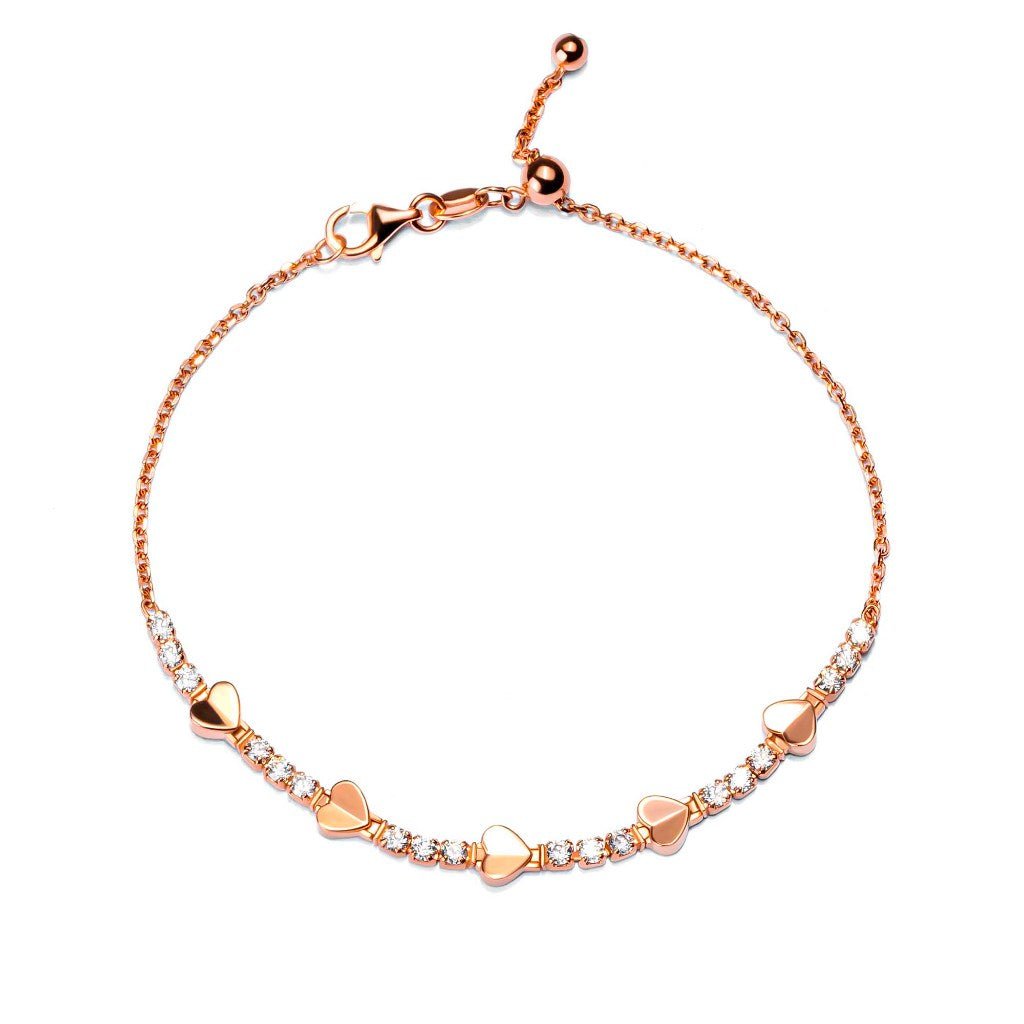 Gelang Serut Emas 8K - Zalaia Gold Bracelet - Brianeta Collection - Juene Jewelry - Juene Jewelry