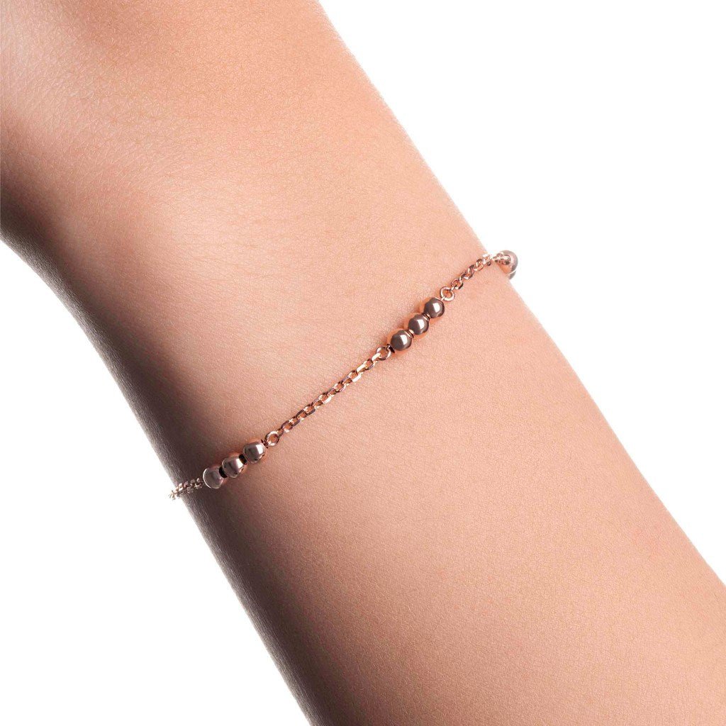 Gelang Serut Emas 8k - Zoey Gold Bracelet - Fiora Collection - Juene Jewelry - Juene Jewelry