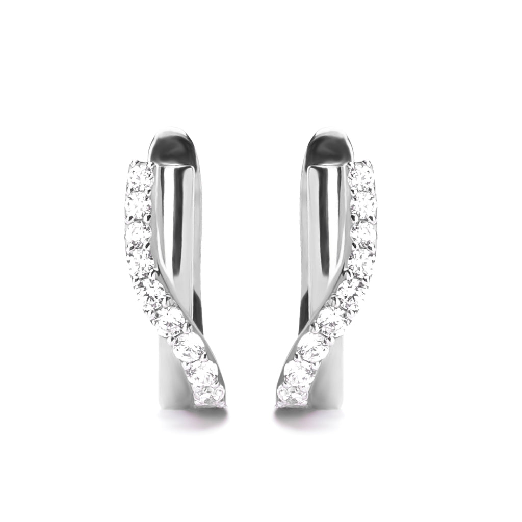 Anting Emas 7k - Asa Gold Earring - Dazzling Collection - Juene Jewelry
