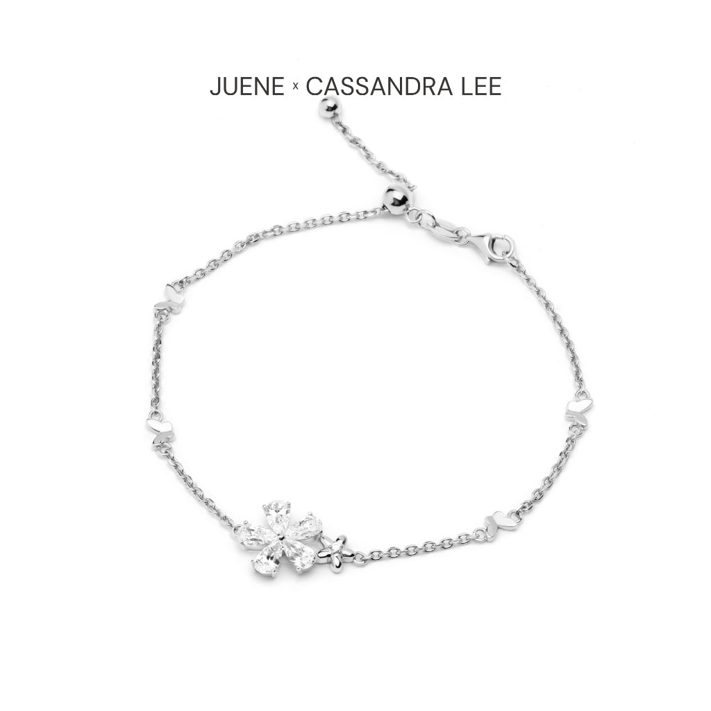 Gelang Serut Emas 7k - Bloom Gold Bracelet - Juene x Cassandra Lee Enchanted Collection - Juene Jewelry