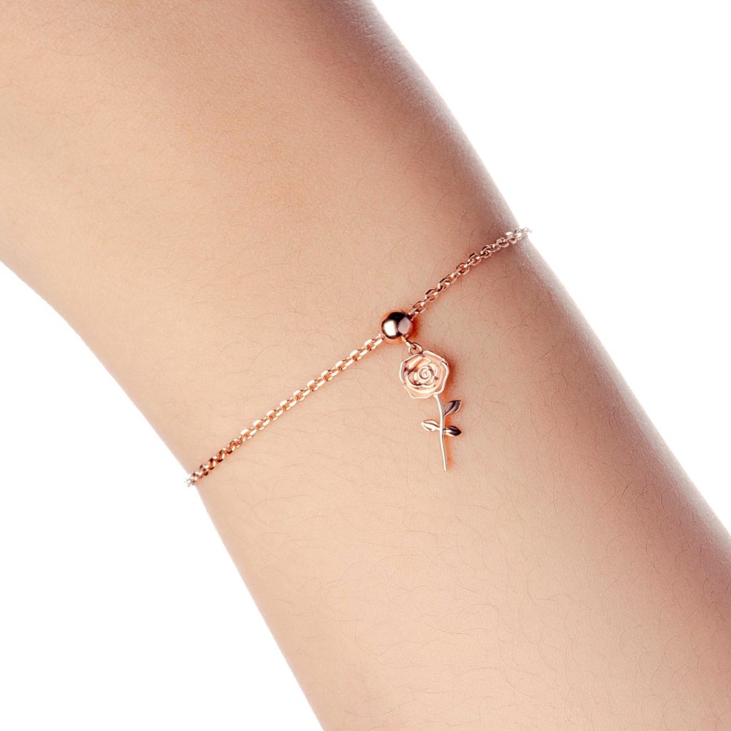 Liontin Emas 7k - Rose Gold Charm - With Love Collection - Cassandra Lee x Juene Jewelry