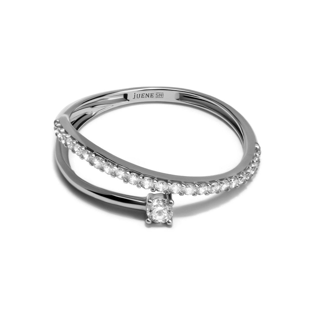 Cincin Emas 8K - Mara Gold Ring - Veya  Collection - Juene Jewelry