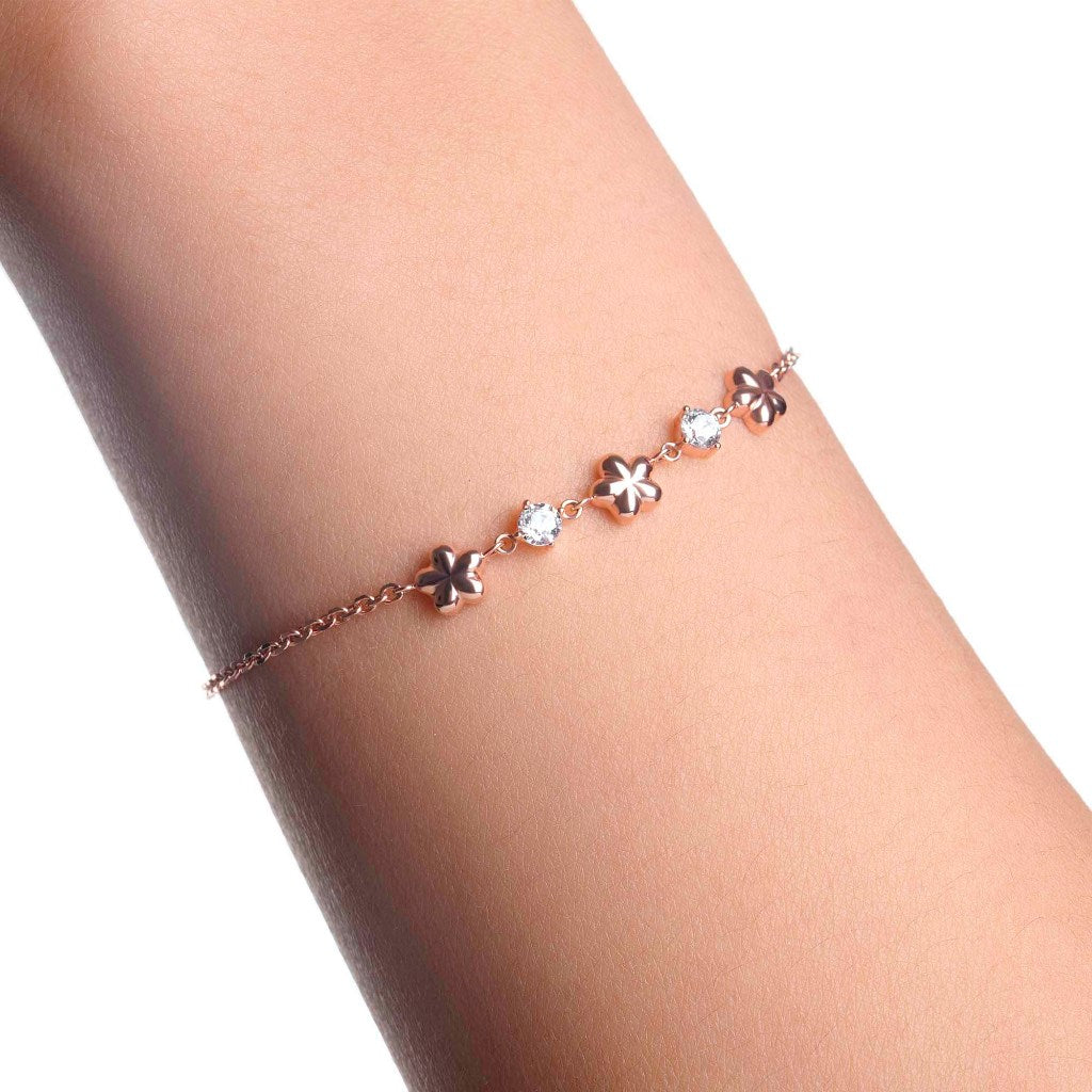 Gelang  Serut Emas 8K - Edith Gold Bracelet - Carta Collection - Juene Jewelry