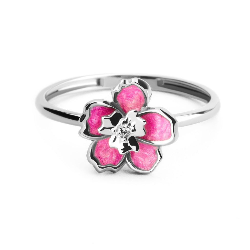 Cincin Emas 7k - Zinia Gold Ring - Charlotte Collection - Juene Jewelry