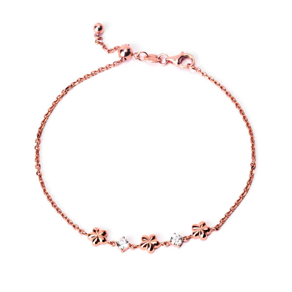 Gelang  Serut Emas 8K - Edith Gold Bracelet - Carta Collection - Juene Jewelry