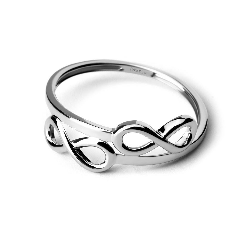Cincin Emas 8K - Infinity Gold Ring - Terra Collection - Juene Jewelry