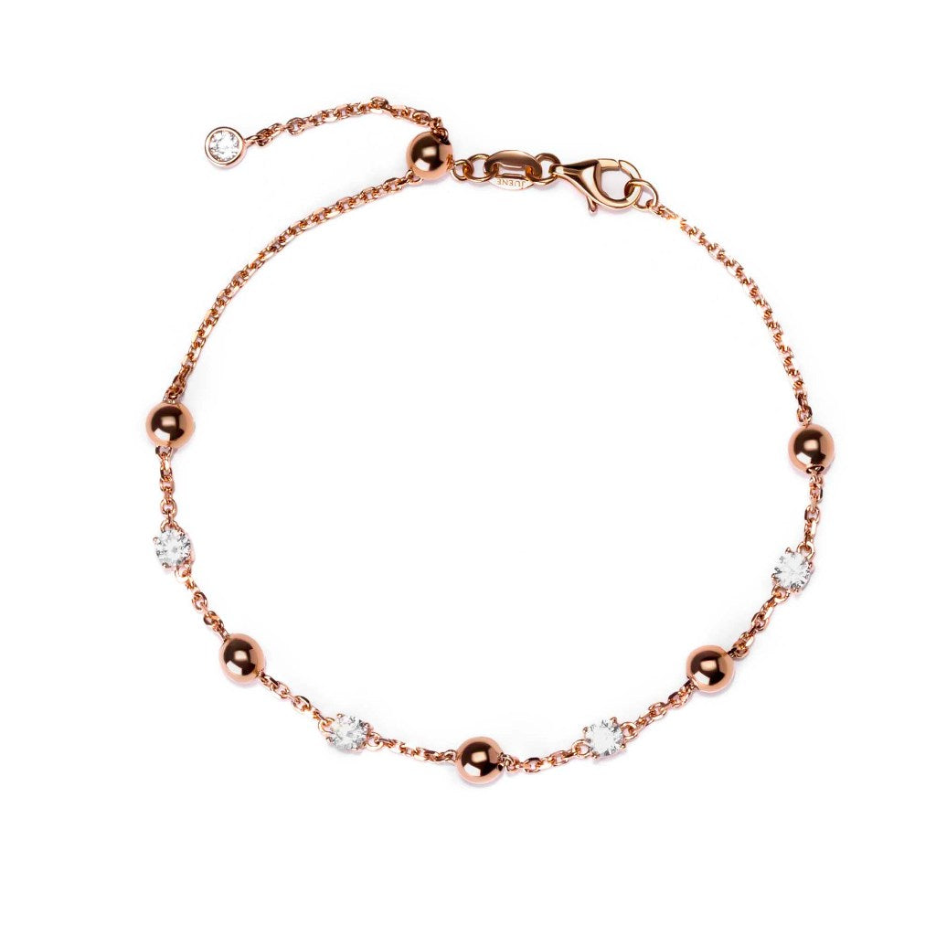 Gelang  Serut Emas 8K - Avila Gold Bracelet - Veya Collection - Juene Jewelry