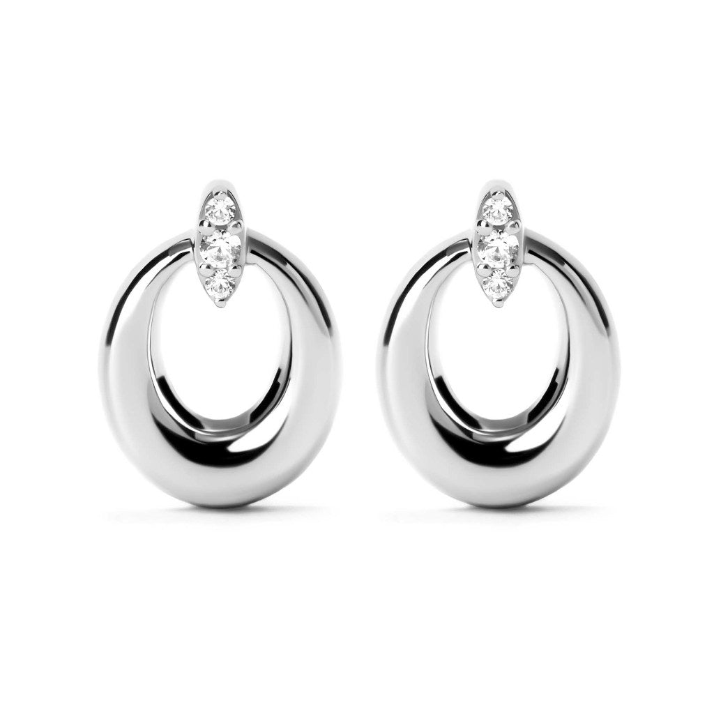 Anting Tusuk Emas 8K - Hally Gold Earring - Savara Collection - Juene Jewelry