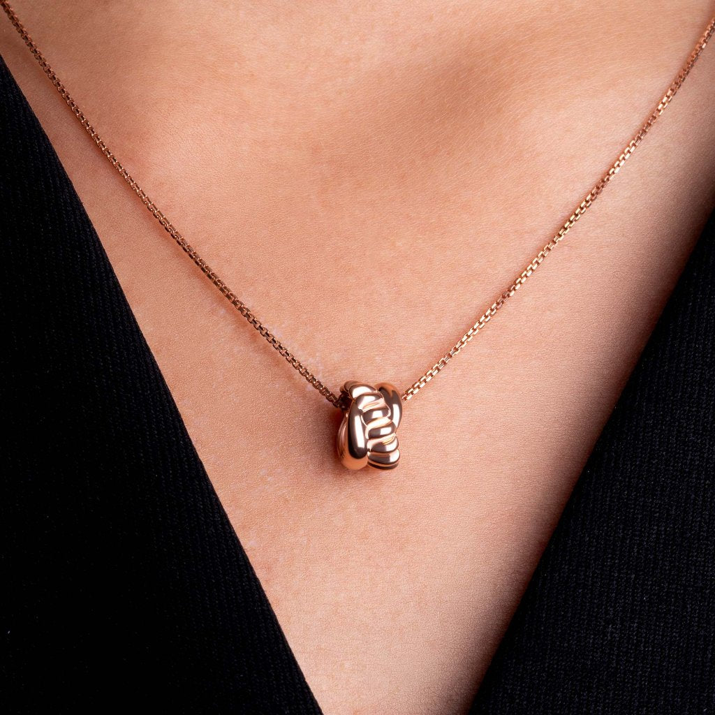 Liontin Emas 8K - Aby Gold Pendant - Terra Collection - Juene Jewelry