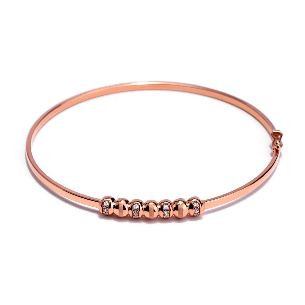 Gelang Emas 8K - Winnie Gold Bangle - Veya Collection - Juene Jewelry
