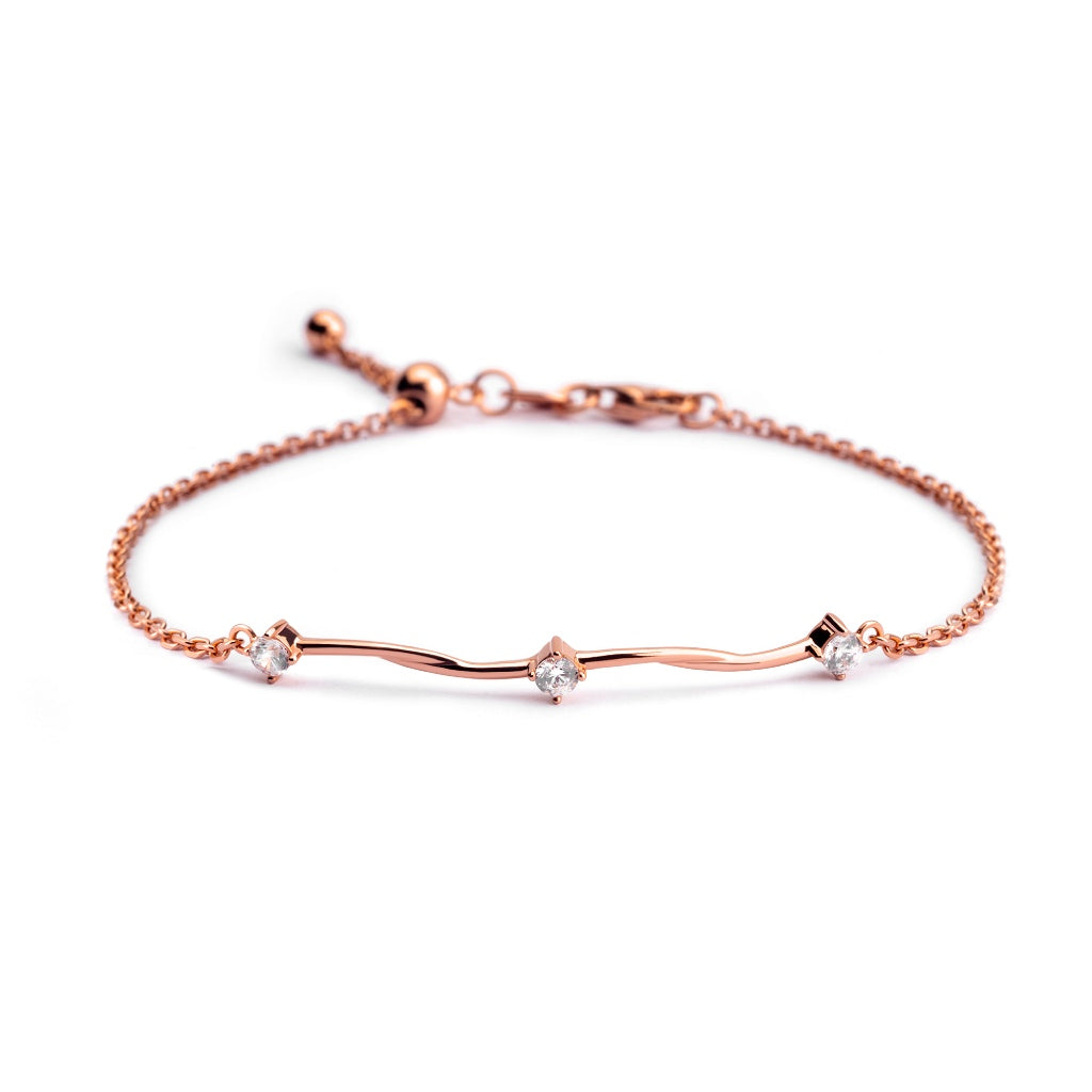 Gelang Emas 7k - Tira Gold Bracelet - Luxxe 02 Collection - Juene Jewelry