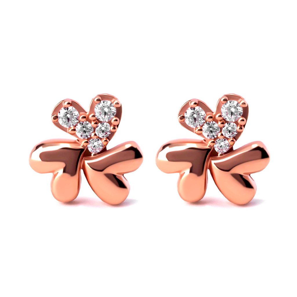 Anting Tusuk Emas 8K - Fia Gold Earring - Savara Collection - Juene Jewelry