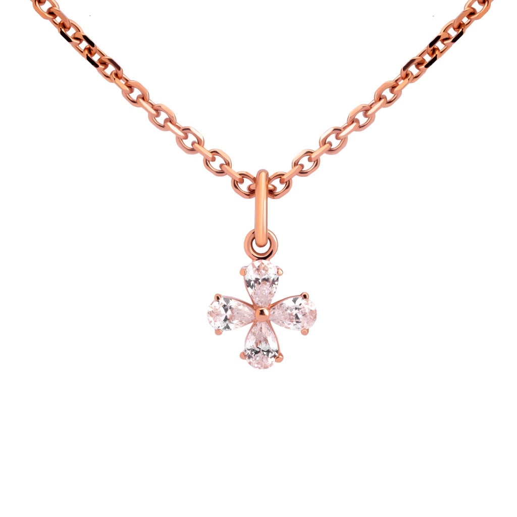 Kalung Serut Emas 7k - Fora Gold Necklace - Luxxe 02 Collection - Juene Jewelry