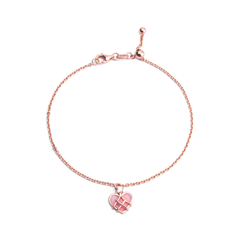 Gelang Emas 7k - Klar Gold Bracelet - Charlotte Collection - Juene Jewelry