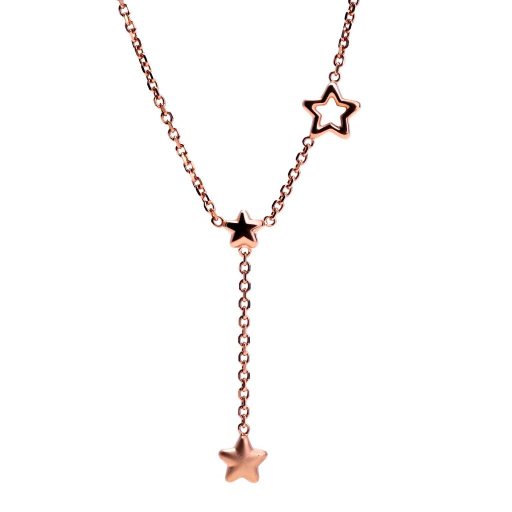 Kalung Serut Emas 8K - Stella Gold Necklace - Veya Collection - Juene Jewelry