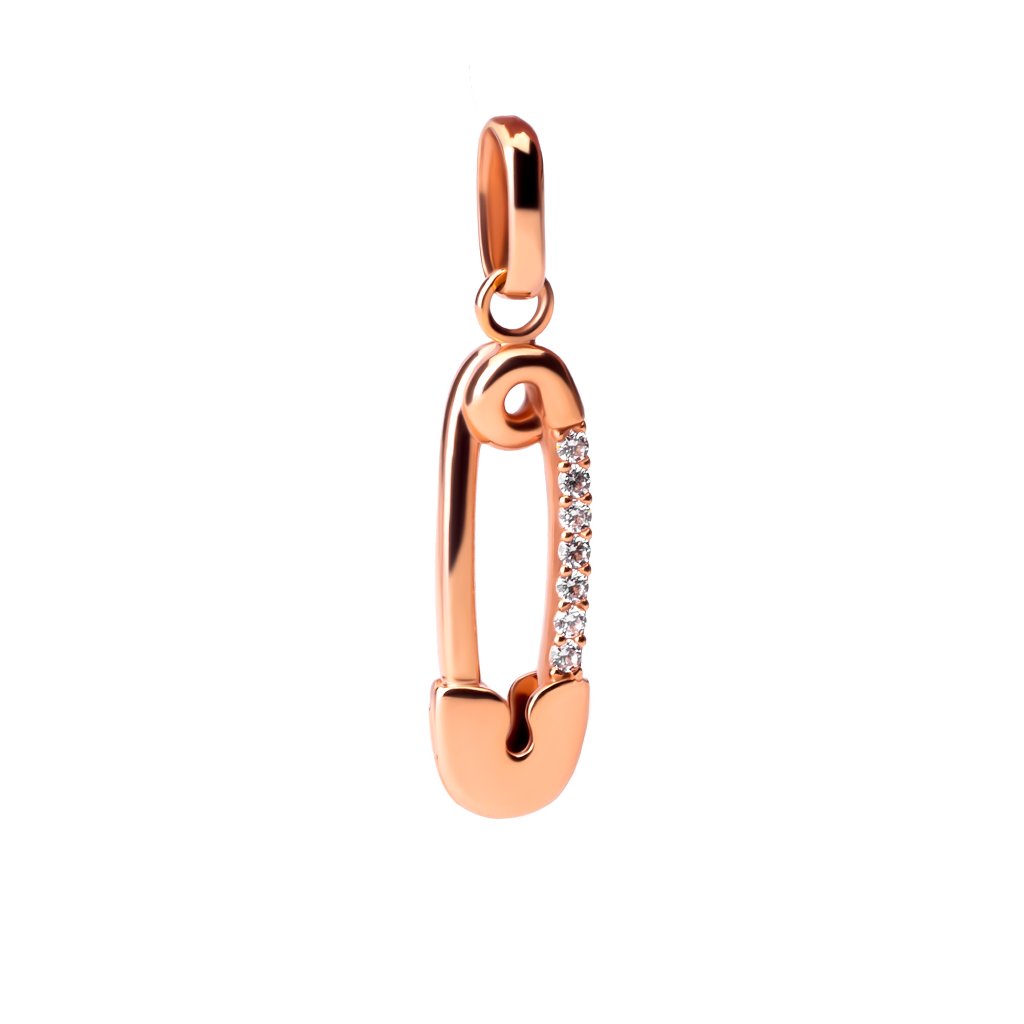 Liontin Emas 8K - Pin Gold Pendant - Terra Collection - Juene Jewelry