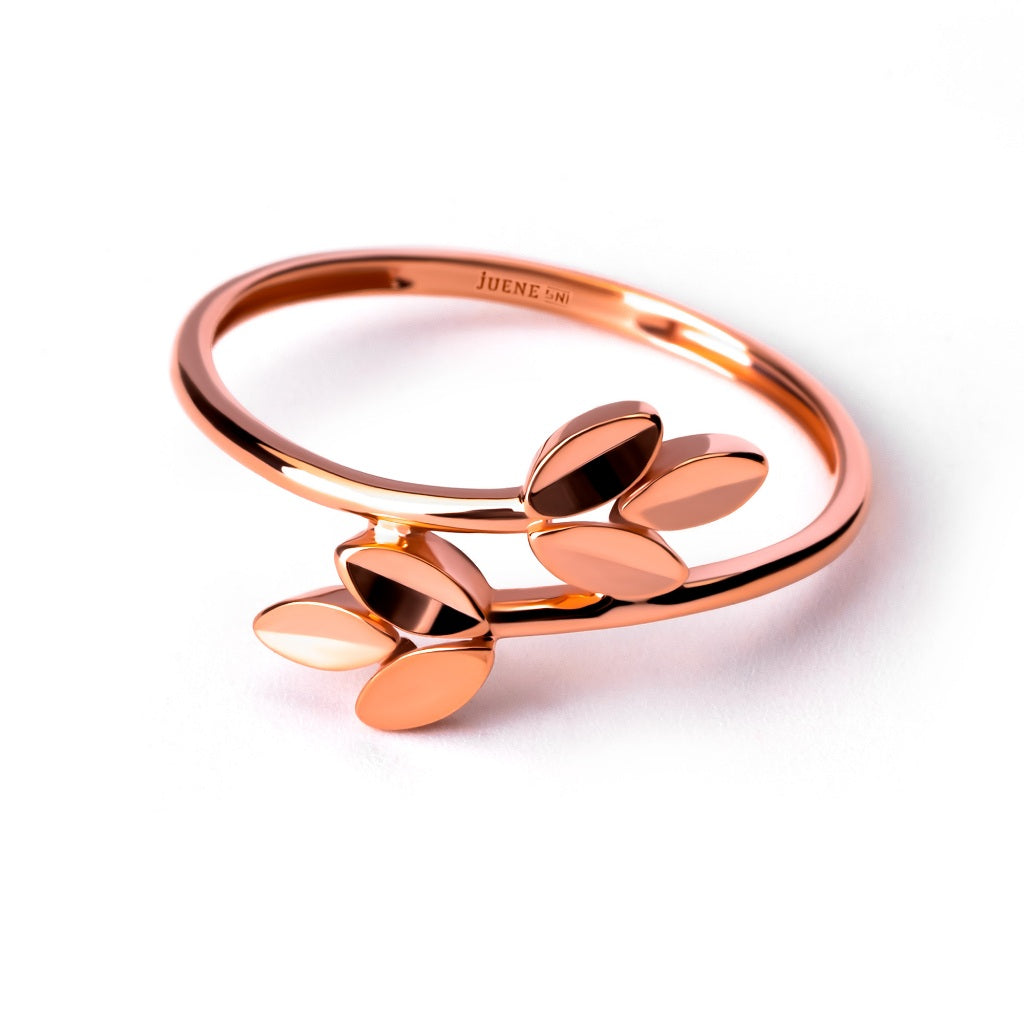 Cincin Emas 8K - Viola Gold Ring 04 - Terra Collection - Juene Jewelry