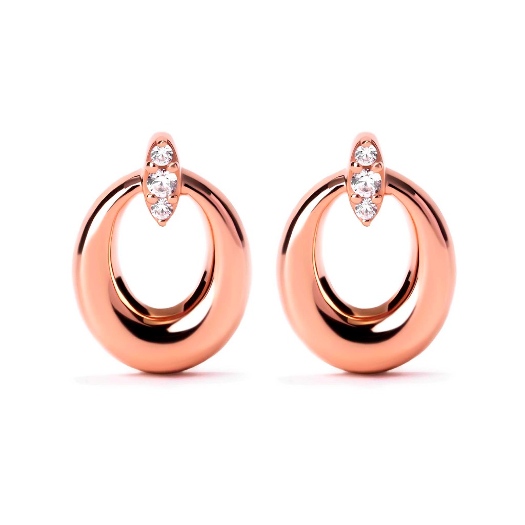 Anting Tusuk Emas 8K - Hally Gold Earring - Savara Collection - Juene Jewelry