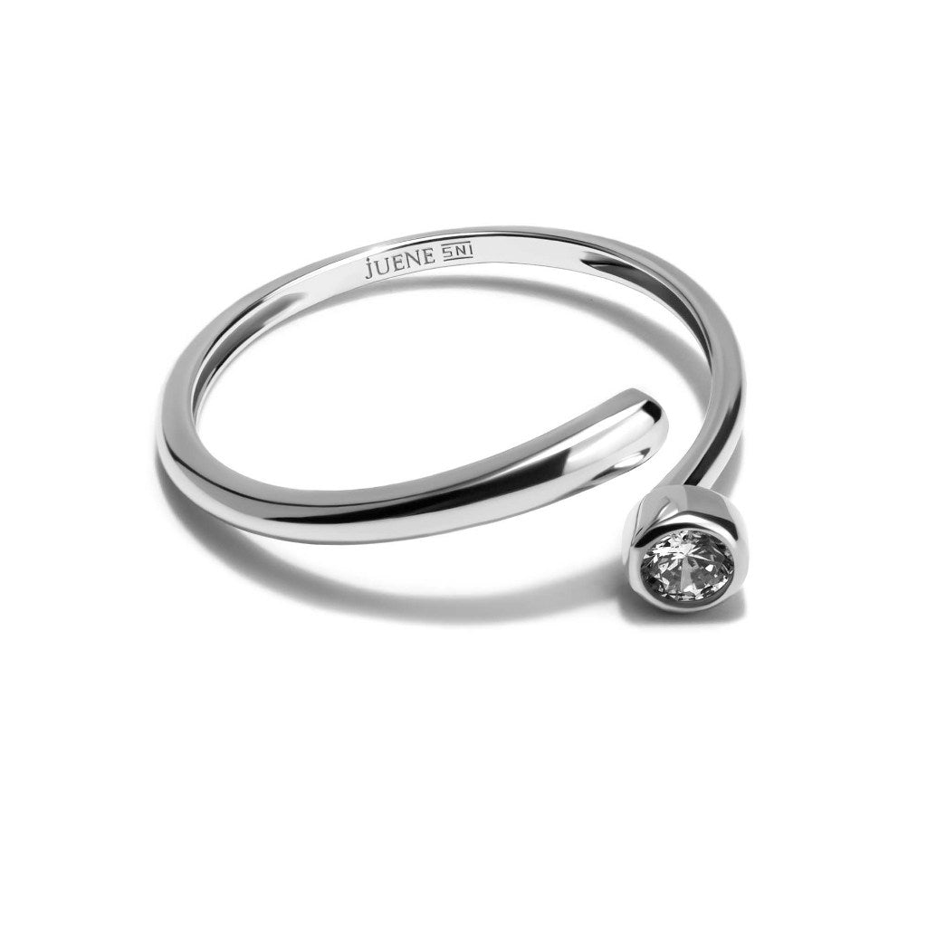 Cincin Emas 8K - Aufa Gold Ring - Veya  Collection - Juene Jewelry