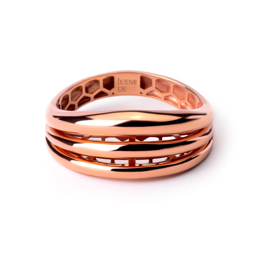 Cincin Emas 8K - Bana Gold Ring - Terra Collection - Juene Jewelry