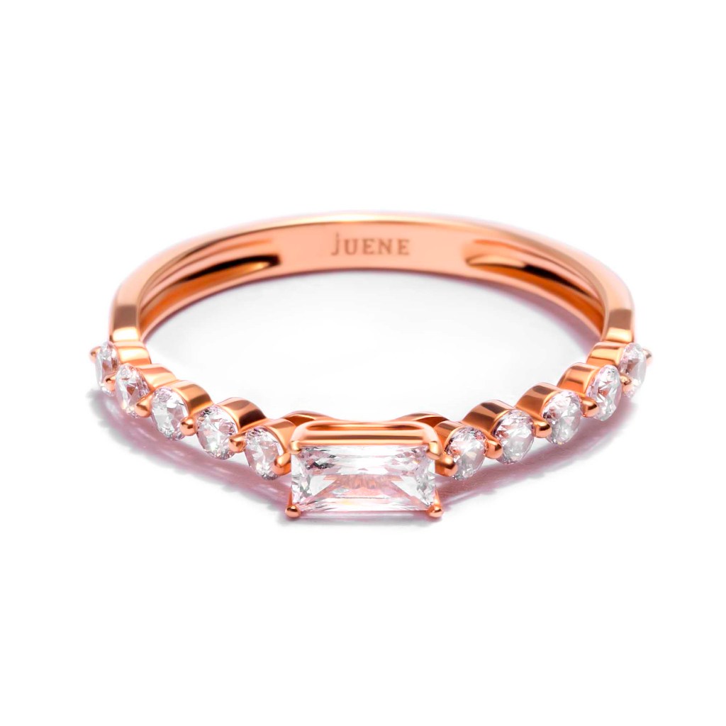 Cincin Emas 8K - Layla Gold Ring - Brianeta Collection - Juene Jewelry