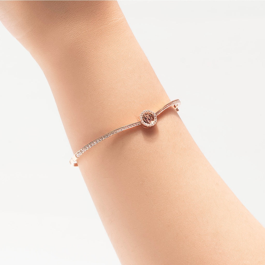 Gelang Emas 7k - Octa Gold Bangle - Luxxe 03 Collection - Juene Jewelry