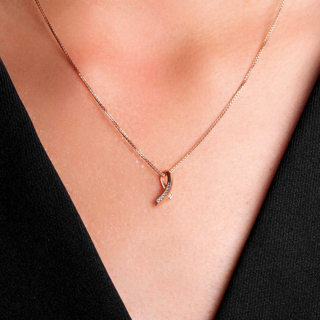 Liontin Emas 8k - Vanya Gold Pendant - Tally Collection - Juene Jewelry